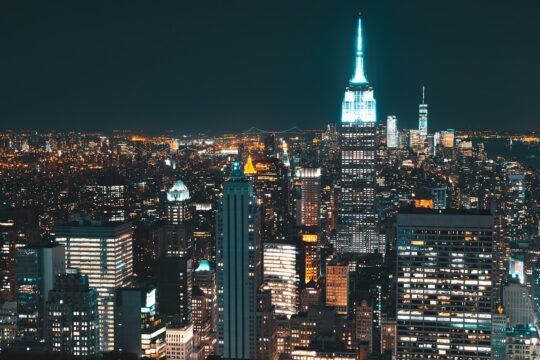 America, Architecture, Buildings image at night, Empire State building in New York Image by Kai Pilger from Pixabay